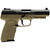 FNH USA FN Five-Seven 5.7x28mm Semi Auto Pistol 4.8" Barrel 10 Rounds Adjustable Sights Compliant Model Polymer Frame FDE [FC-845737003388]