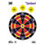 Pro-Shot Splatter Shot Game Series Dartboard 12" x 18" Heavy Tag Paper Target 8 Pack [FC-709779906918]
