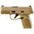 FN Reflex 9mm Luger Pistol 10 Rounds FDE [FC-845737016272]