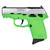 SCCY Industries CPX-1 RDR Gen 3 9mm Luger Pistol Stainless/ Lime Green [FC-810099571080]