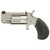 NAA Pug .22 WMR Single Action Revolver 1" Barrel 5 Rounds Night Sights Rubber Grips Stainless Steel [FC-744253001864]