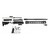 TacFire AR-15 Unassembled Rifle Kit 9mm Luger 16" Barrel M-LOK Handguard 6 Postion Stock Black [FC-745557100741]