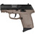 SCCY Industries CPX-2 Gen 3 9mm Luger Pistol FDE/Black [FC-810099570168]