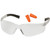 Pyramex Mini Ztek Youth  Eye/Ear Protection Combo Package Clear Lens Glasses/ Polyurethane Ear Plugs Orange [FC-811907025399]