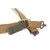 Blue Force Gear Padded Vickers Push Button Sling Coyote Brown Nylon hardware with Push Button Swivels front and rear VCAS-PB-200-AA-CB [FC-814520010698]