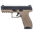 IWI Masada 9mm Luger Optics Ready Semi Auto Pistol FDE [FC-818004021026]