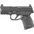 FNH FN-509 Compact MRD 9mm Luger Semi Auto Pistol 3.7" Barrel 10 Rounds Optics Ready No Manual Safety Ambidextrous Controls Polymer Frame Black [FC-845737010898]