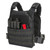 T3 Gear Active Shooter Plate Carrier Gen 2 And Carry Bag Kit With Soft Armor Inserts Black [FC-850029395188]