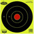 Birchwood Casey Dirty Bird 8 Inch Yellow Round Sight In Reactive Paper Target Indoor/Outdoor 50 Pack [FC-029057359503]