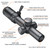 Bushnell AR Optics 1-4x24mm Riflescope BTR Illuminated Reticle 30mm Tube 0.1 Mil Adjustments Fixed Parallax Throw Down PCL Lever First Focal Plane Matte Black [FC-029757003140]
