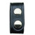 Bianchi Model 33 Belt Keepers 1" Wide Chrome Snaps Leather Plain Black 4 Pack [FC-013527264541]