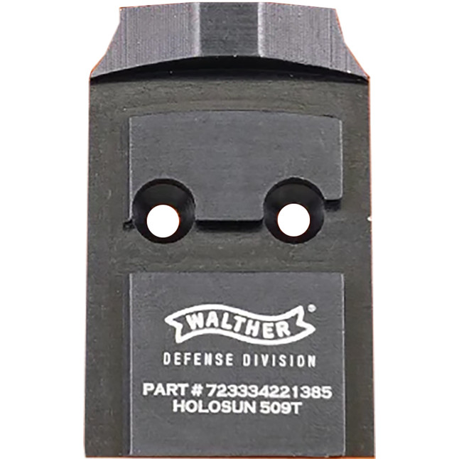 C&H Precision Defense Optics Plate for Walther PDP 1.0 and Holosun 509T [FC-616943731651]