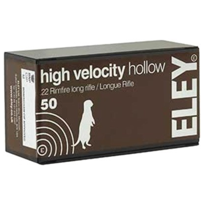 Eley High Velocity Hollow HP Ammo