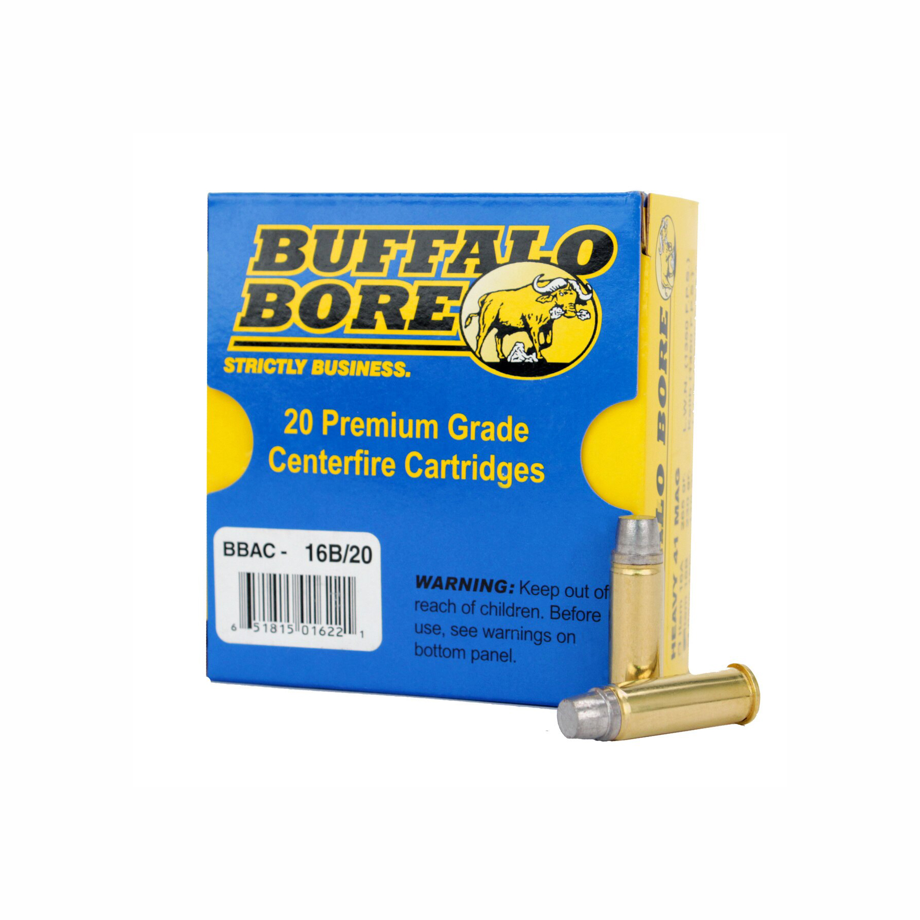 Buffalo Bore Heavy Hard Cast SWC Keith Ammo