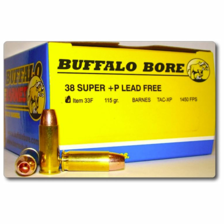 Buffalo Bore Barnes TAC-XP +P Ammo