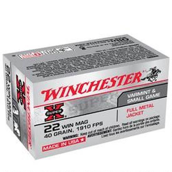 Winchester Super X FMJ Ammo