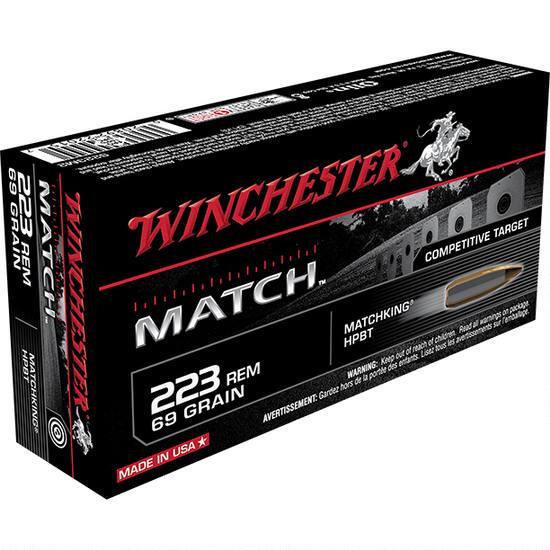 Winchester Match HPBT Ammo