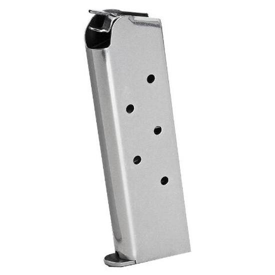 ingfield 1911 Compact Magazine .45 ACP 6 Rounds Stainless Steel PI4726 Ammo