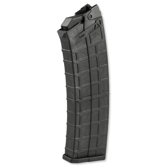 Mag SAIGA 12 Gauge Shotgun Magazine 10 Rounds Polymer Black SAI-02 Ammo