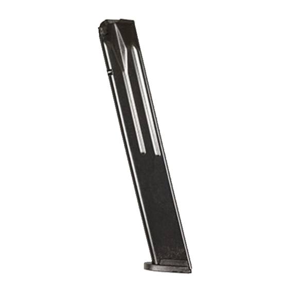 Mag Sig Sauer P320 9mm Magazine 32 Rounds Steel Black SIG-A9 Ammo