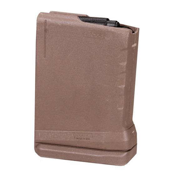 Mag RM10 Rollermag 10 Round AR-15 Magazine .223 Remington/5.56 NATO Roller Anti Tilt Follower Technapolymer Flat Dark Earth Ammo