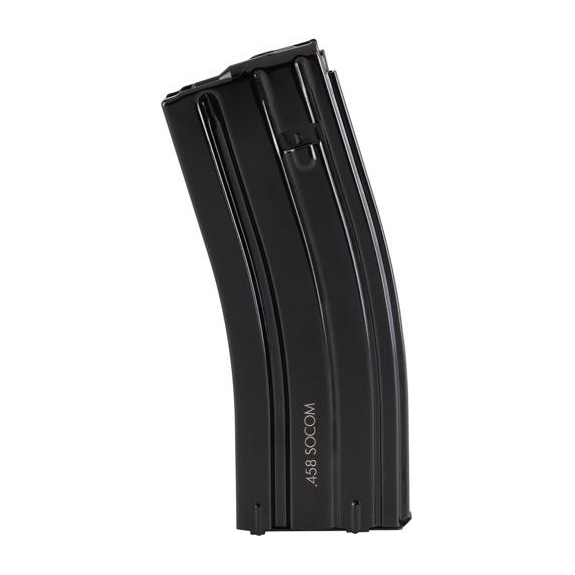 ander AR-15 Magazine .458 SOCOM 10 Rounds Steel Construction Matte Black Finish Ammo