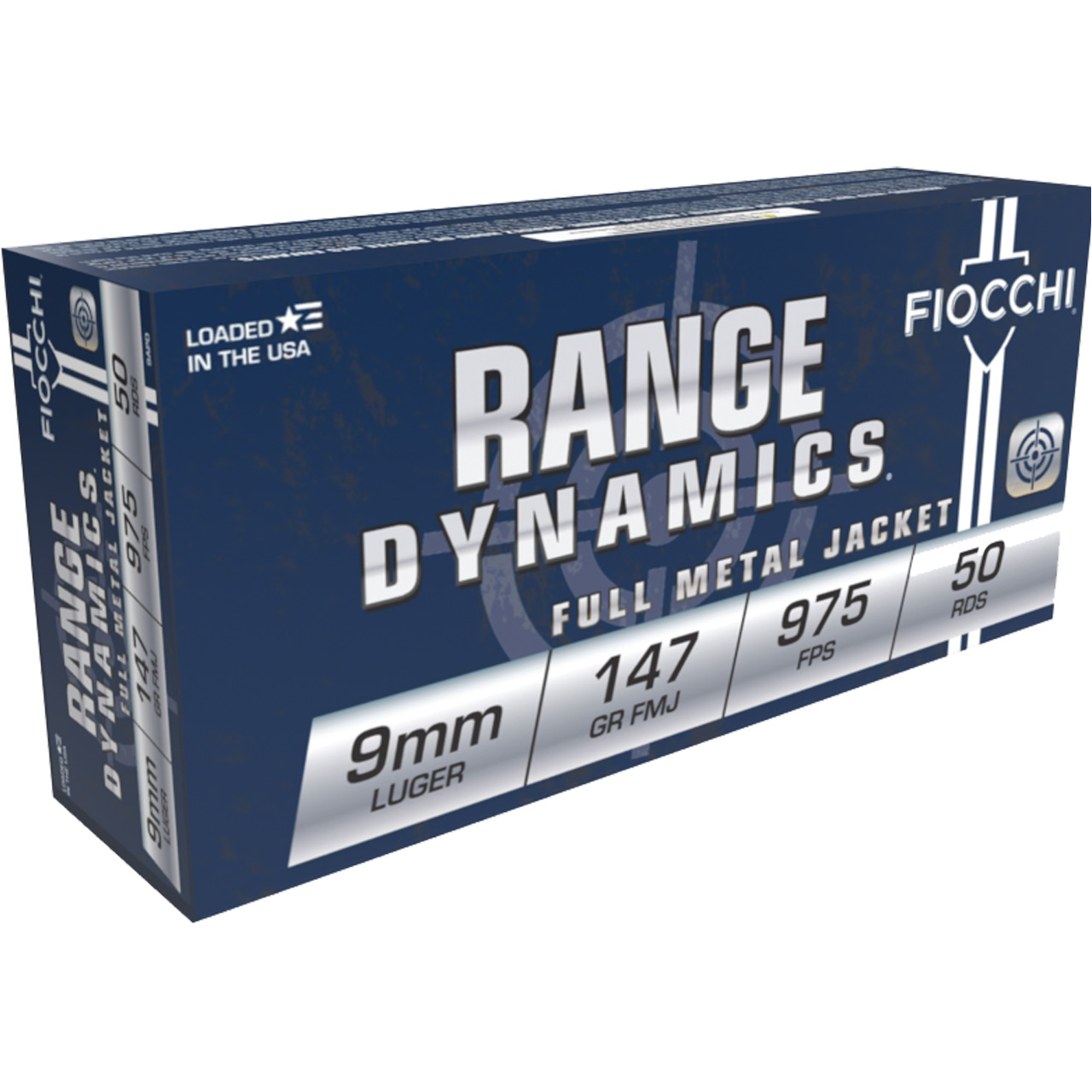 Fiocchi Range Dynamics Luger Subsonic FMJ Ammo