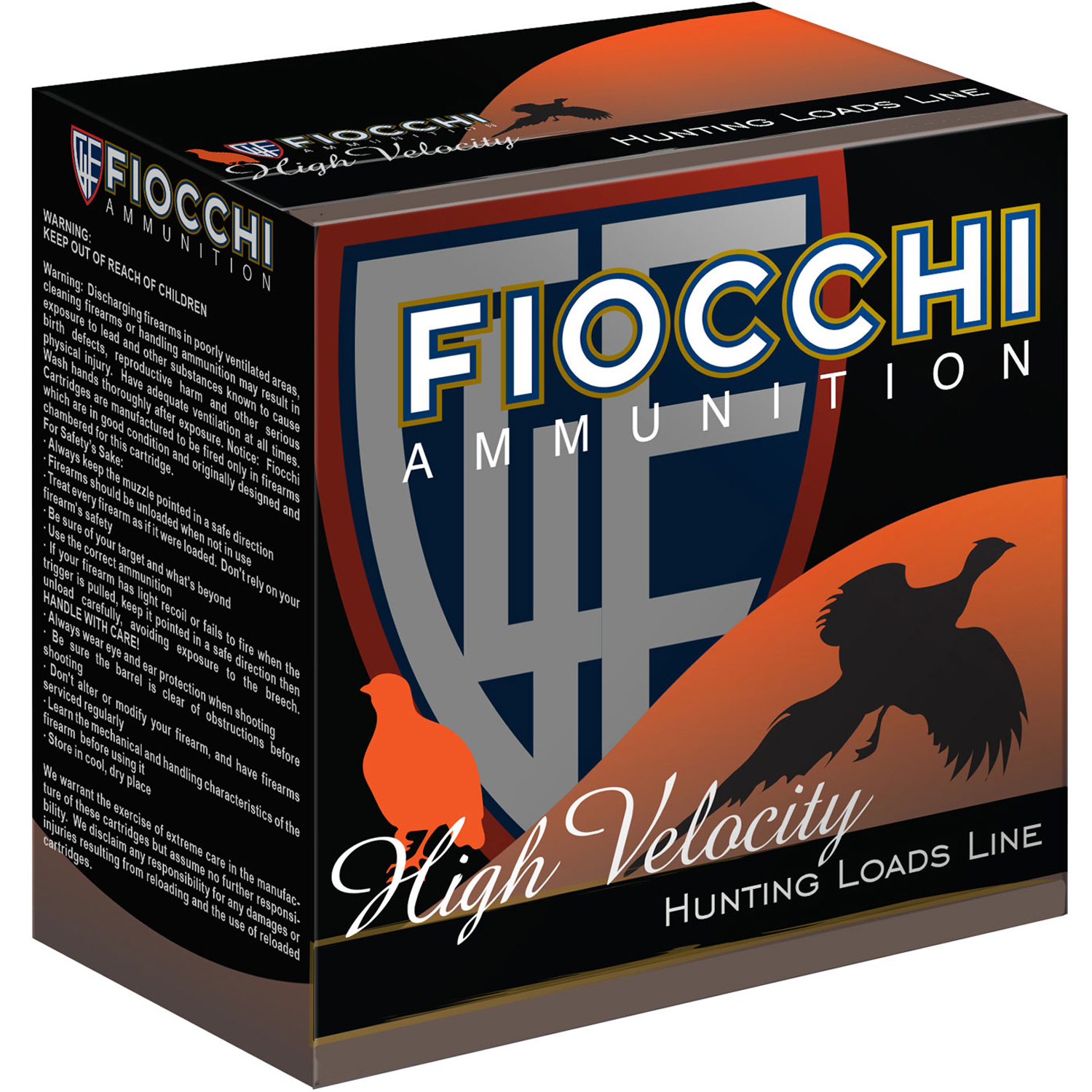 Fiocchi High Velocity Lead 3/4oz Ammo