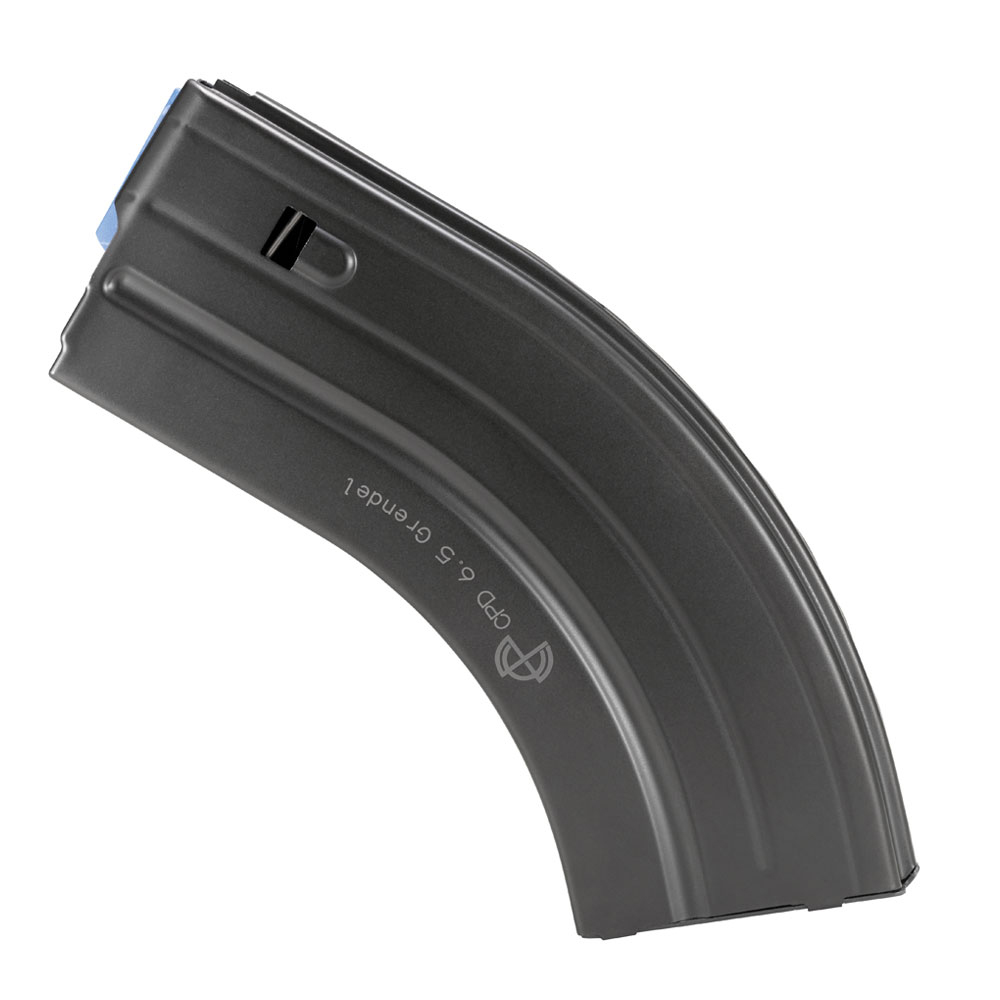 AMAG By CProductsDefense AR-15 SS Magazine 6.5 Grendel 26 Rounds Stainless Steel Matte Black Finish Ammo