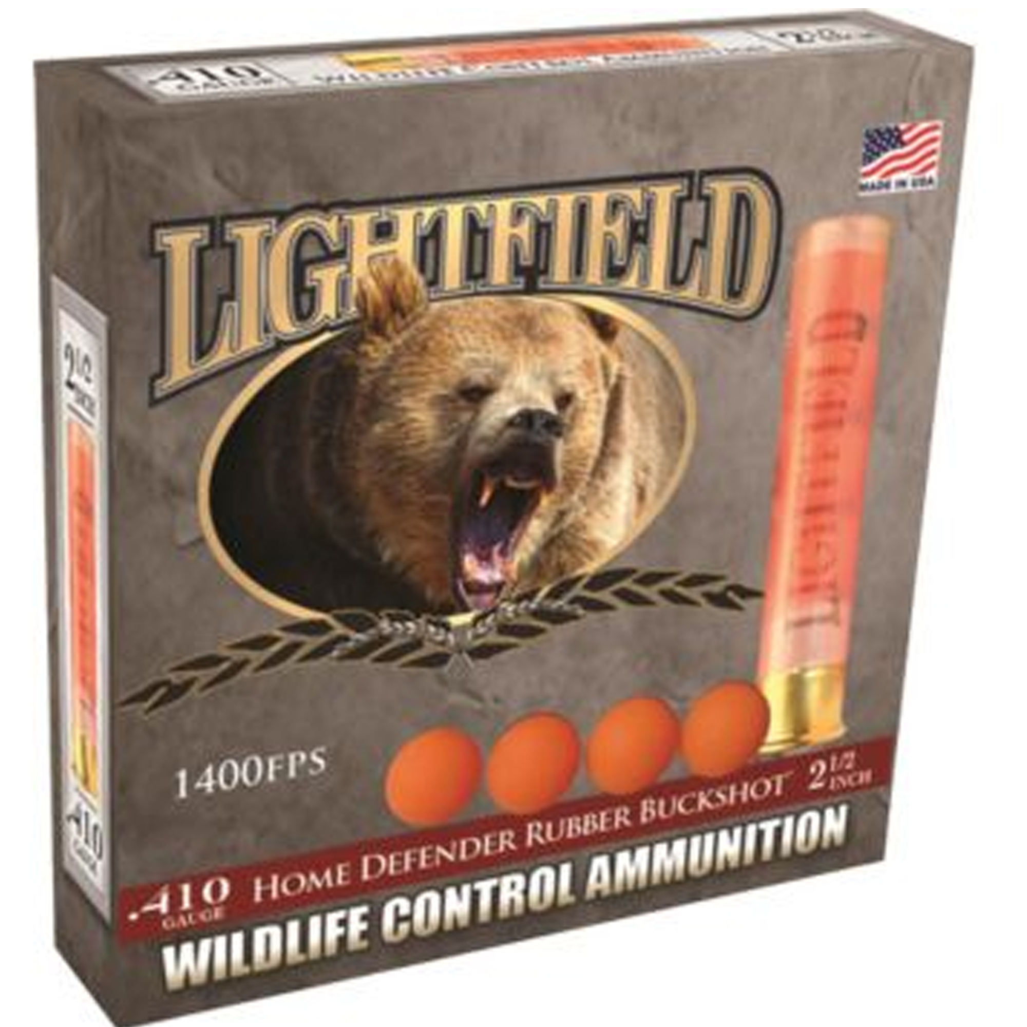 Lightfield Wildlife Control Rubber Buck Ammo