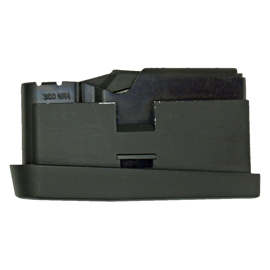 USA 550 Magazine .300 Winchester Magnum 3 Rounds Polymer Base Matte Black Ammo