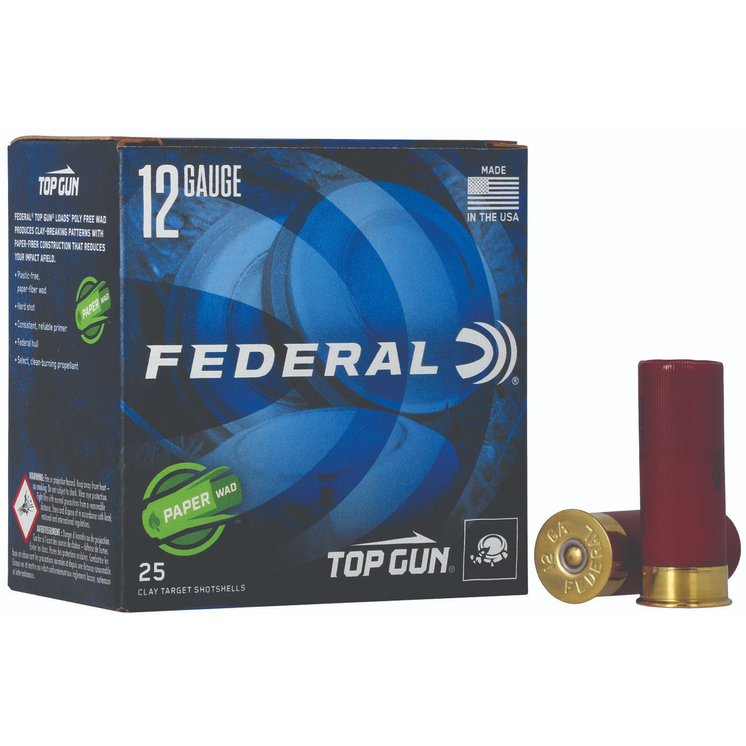 Federal Top Gun With Paper Wad Lead Ammo