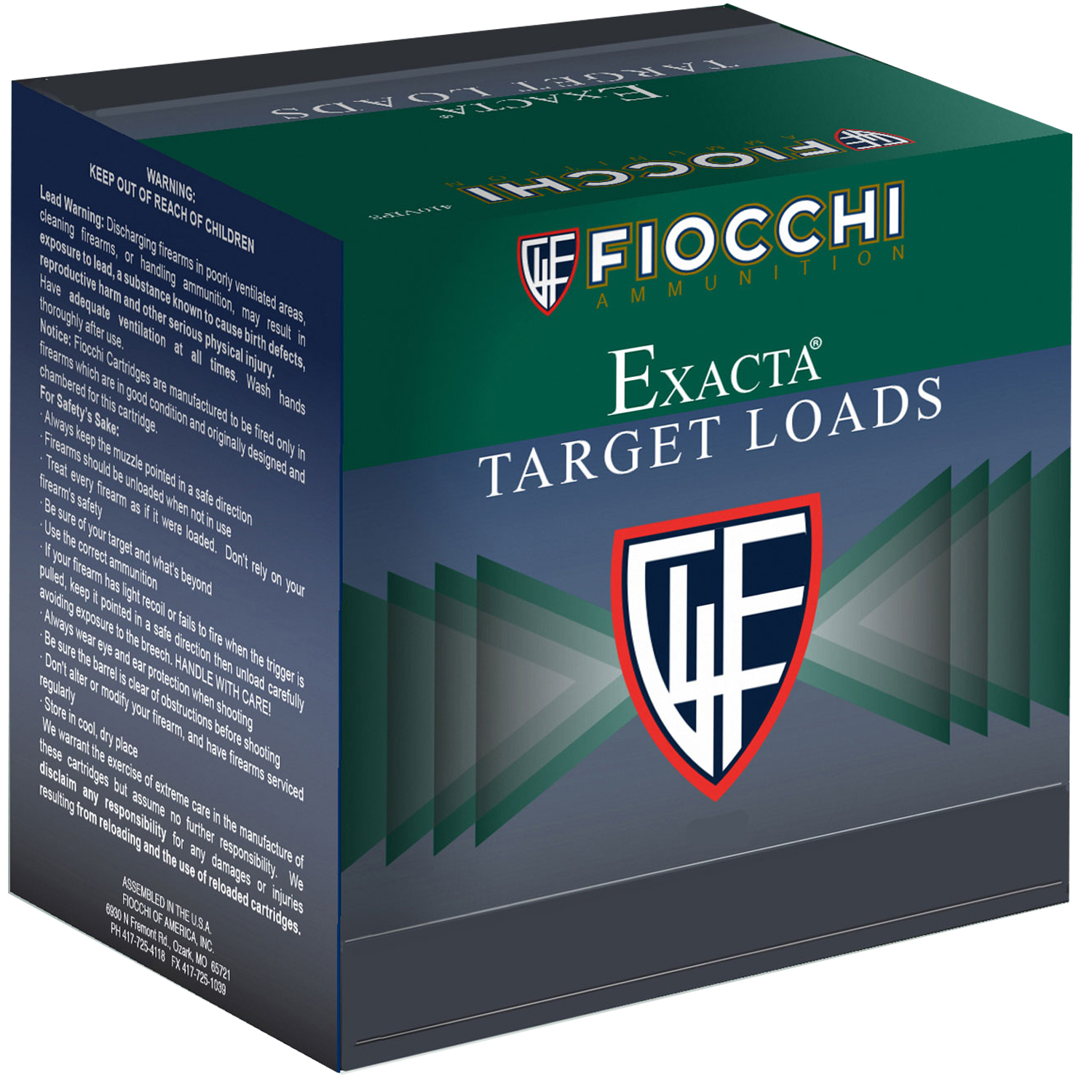 Fiocchi Exacta Target Line Crusher Lead 1oz Ammo