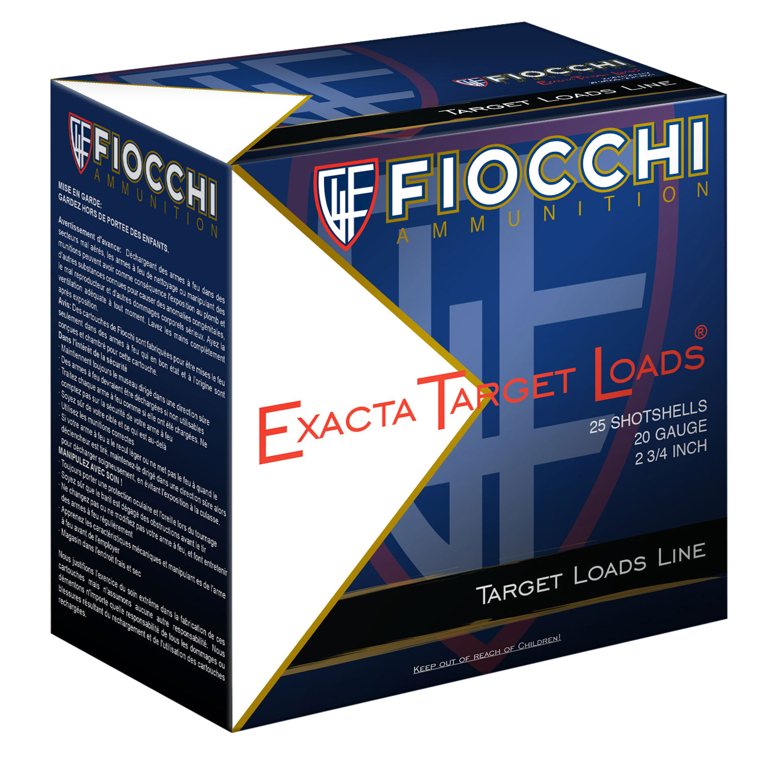 Fiocchi Exacta VIP Lead 3/4oz Ammo