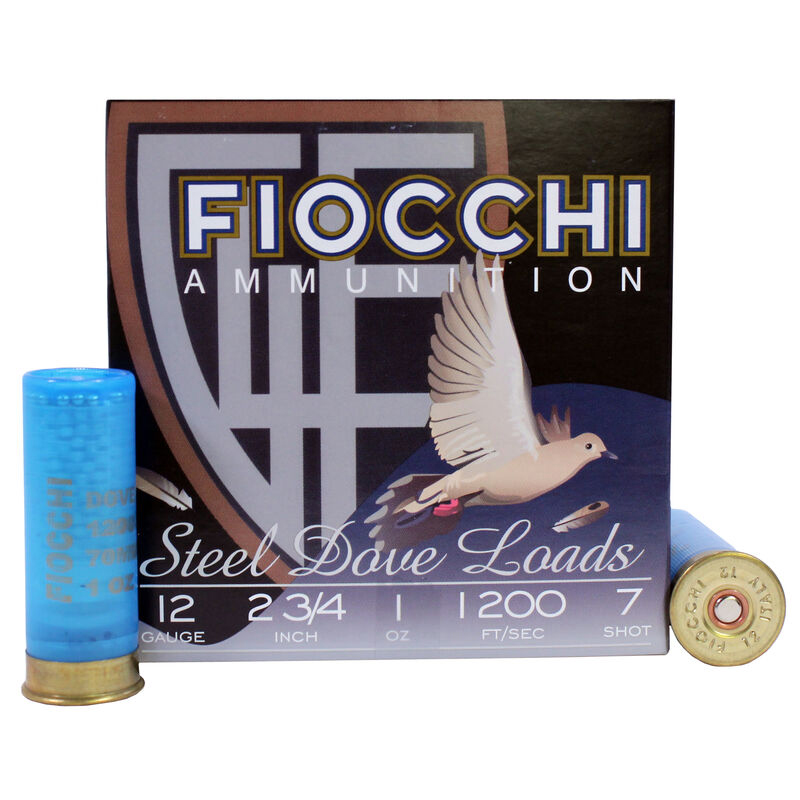 Fiocchi Steel Dove Loads 1oz Ammo