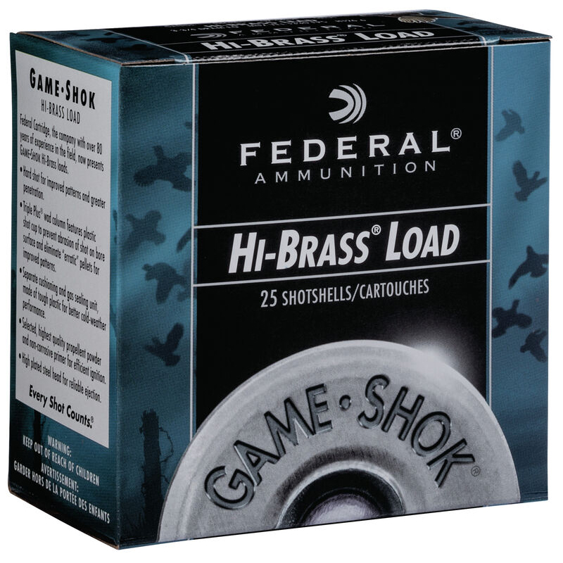 Federal Game Shok Upland Hi-Brass Load Lead 1-1/4oz Ammo