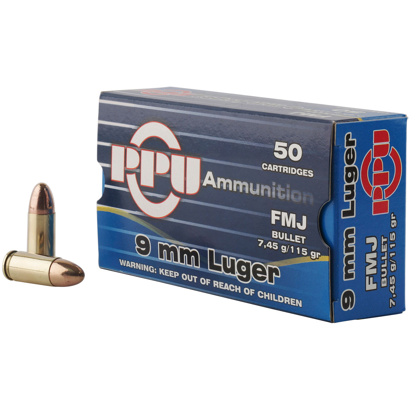 Prvi Partizan PPU Luger FMJ Ammo