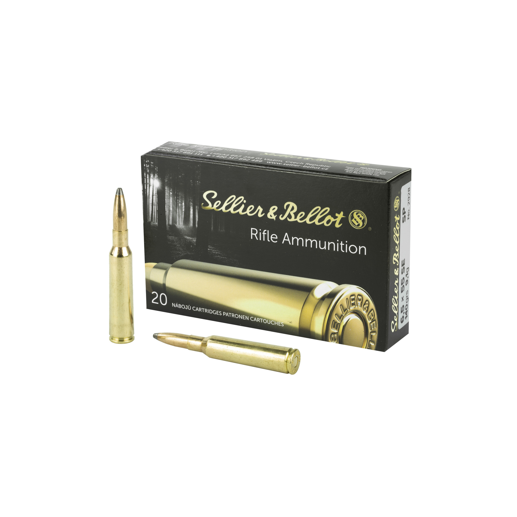 Sellier & Bellot Swedish SP Ammo