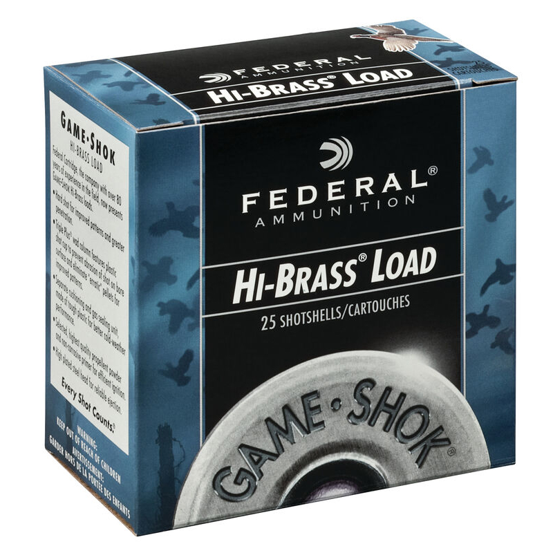 Federal Game Shok Upland Hi-Brass Load Lead 1oz Ammo