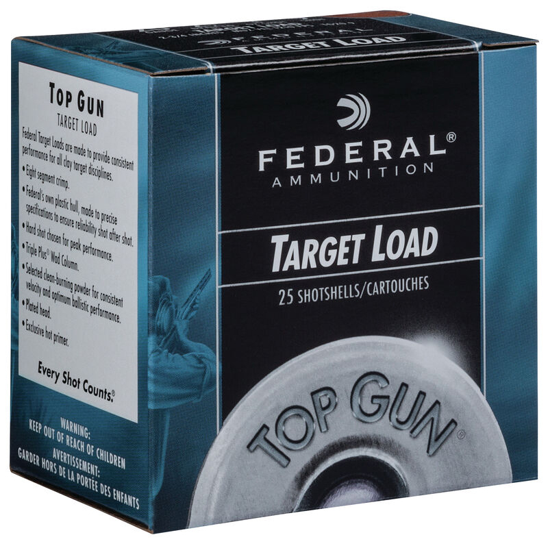 Federal Top Gun Target Load Lead 7/8oz Ammo