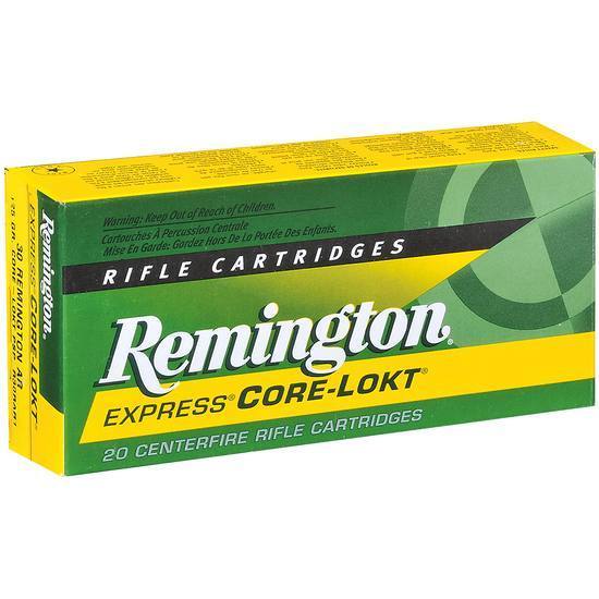 Express Remington Core-Lokt SP Projectile Ammo