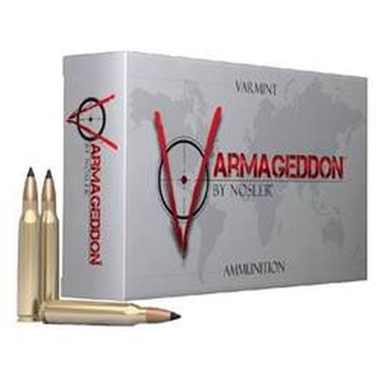 Nosler Varmageddon Remington Tipped Flat Base Ammo