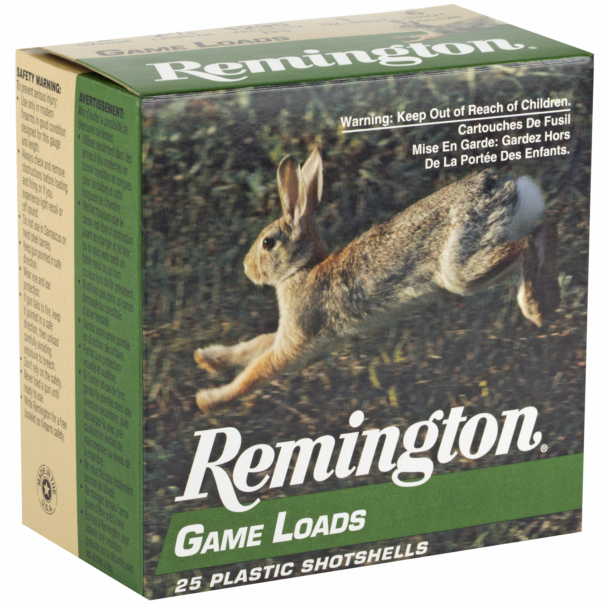 Remington Game Load Shel Lead Ounce Ammo
