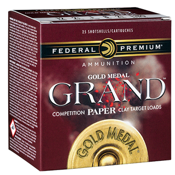 Federal Gold Medal Grand Paper Size Lead Ammo