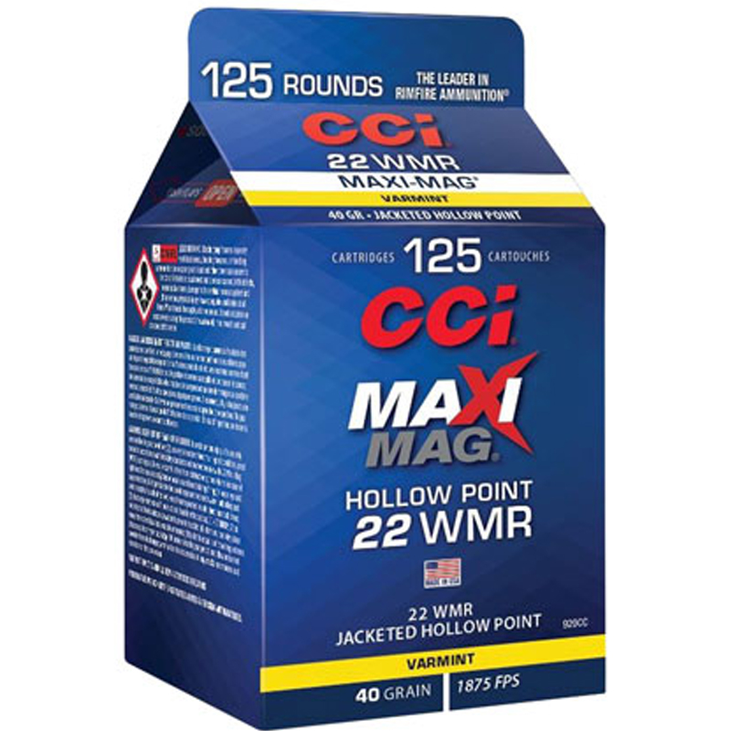 CCI Maxi-Mag JHP Ammo