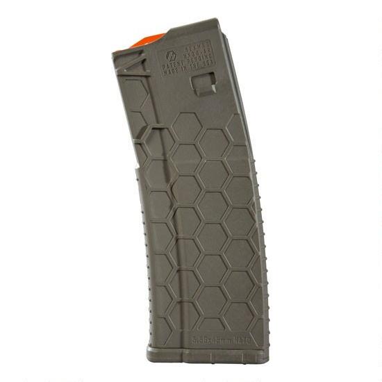 mag Series 2 AR-15 10 Round Magazine/30 Round Body .223 Rem/5.56 NATO/.300 AAC Blackout PolyHex2 Advanced Composite Polymer OD Green Ammo