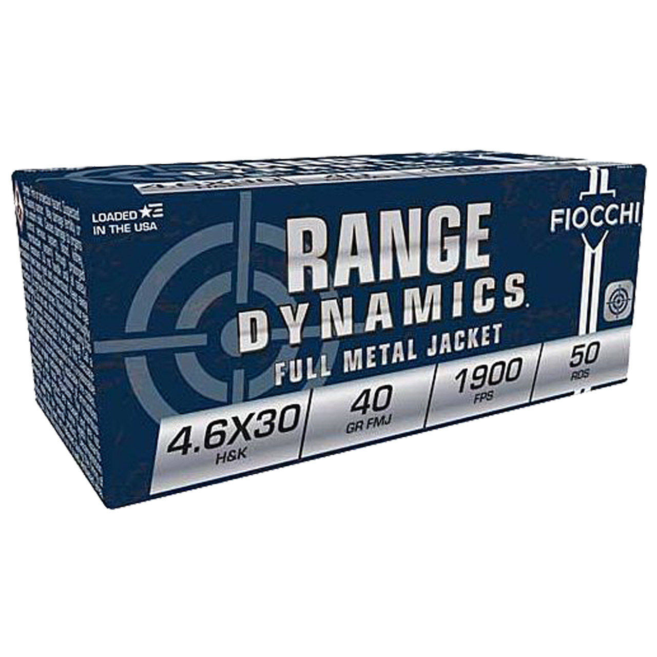 Fiocchi Range Dynamics HK FMJ Ammo