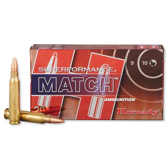 Hornady Superformance Match HPBT Ammo