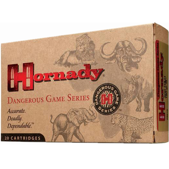 Hornady Dangerous Game DGX Bonded Projectile Ammo