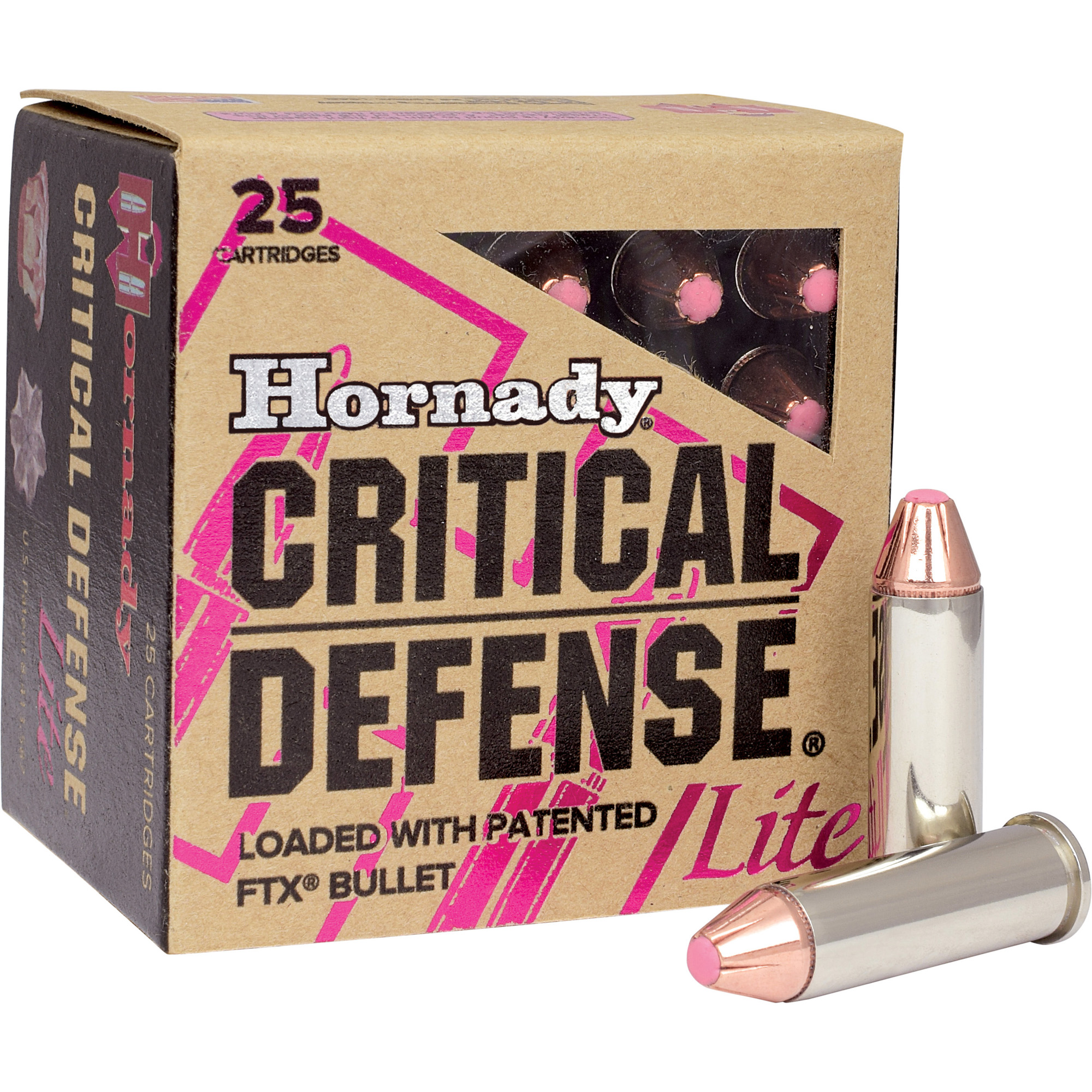 Hornady Critical Defense Lite FTX Ammo